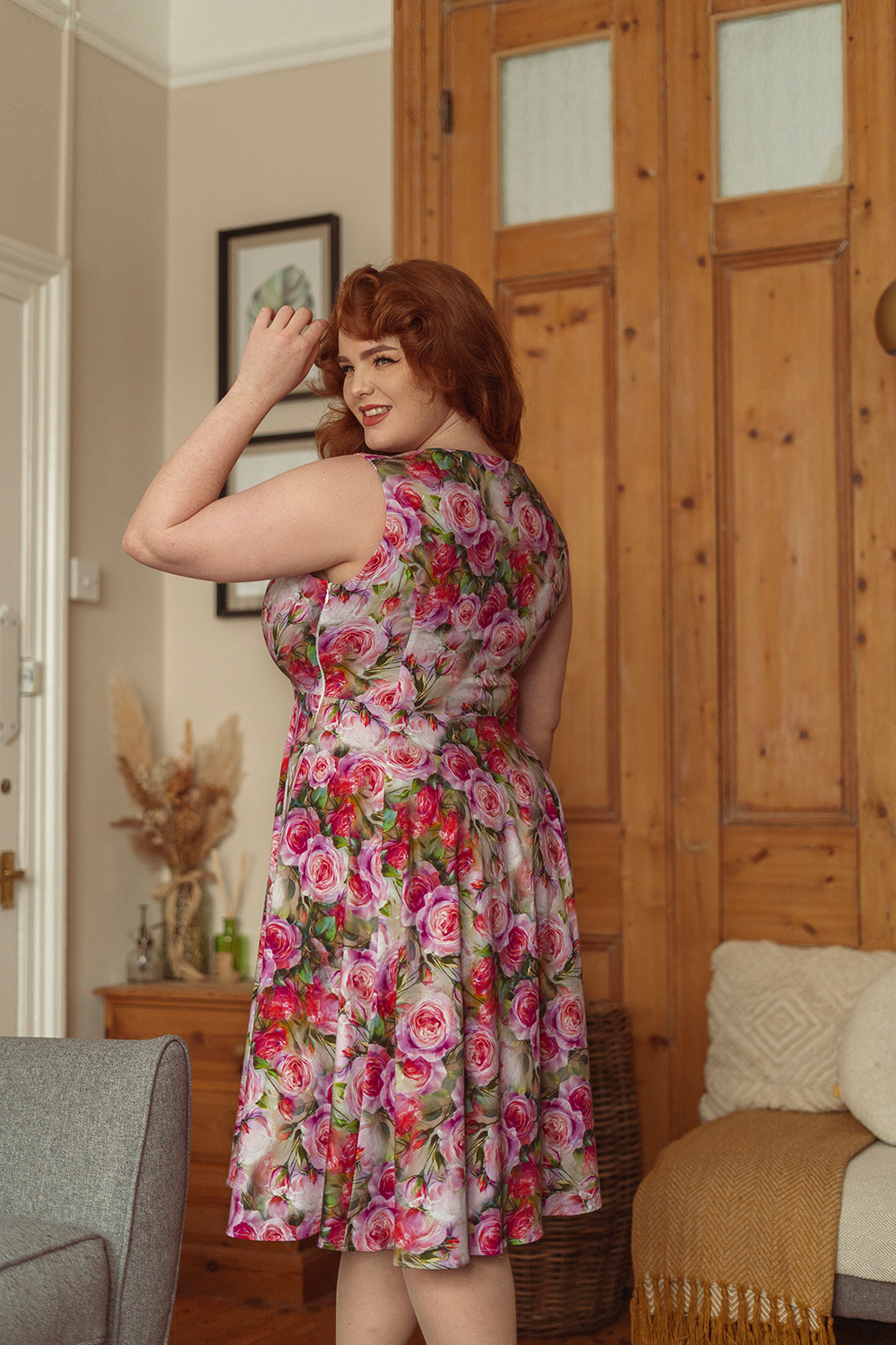 Lola Floral Swing Dress